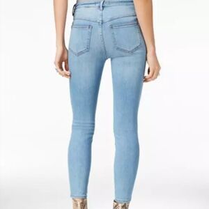 Free People Light Wash Skinny Cropped Jeans 26 Soft Stretch Women's USA FP UO